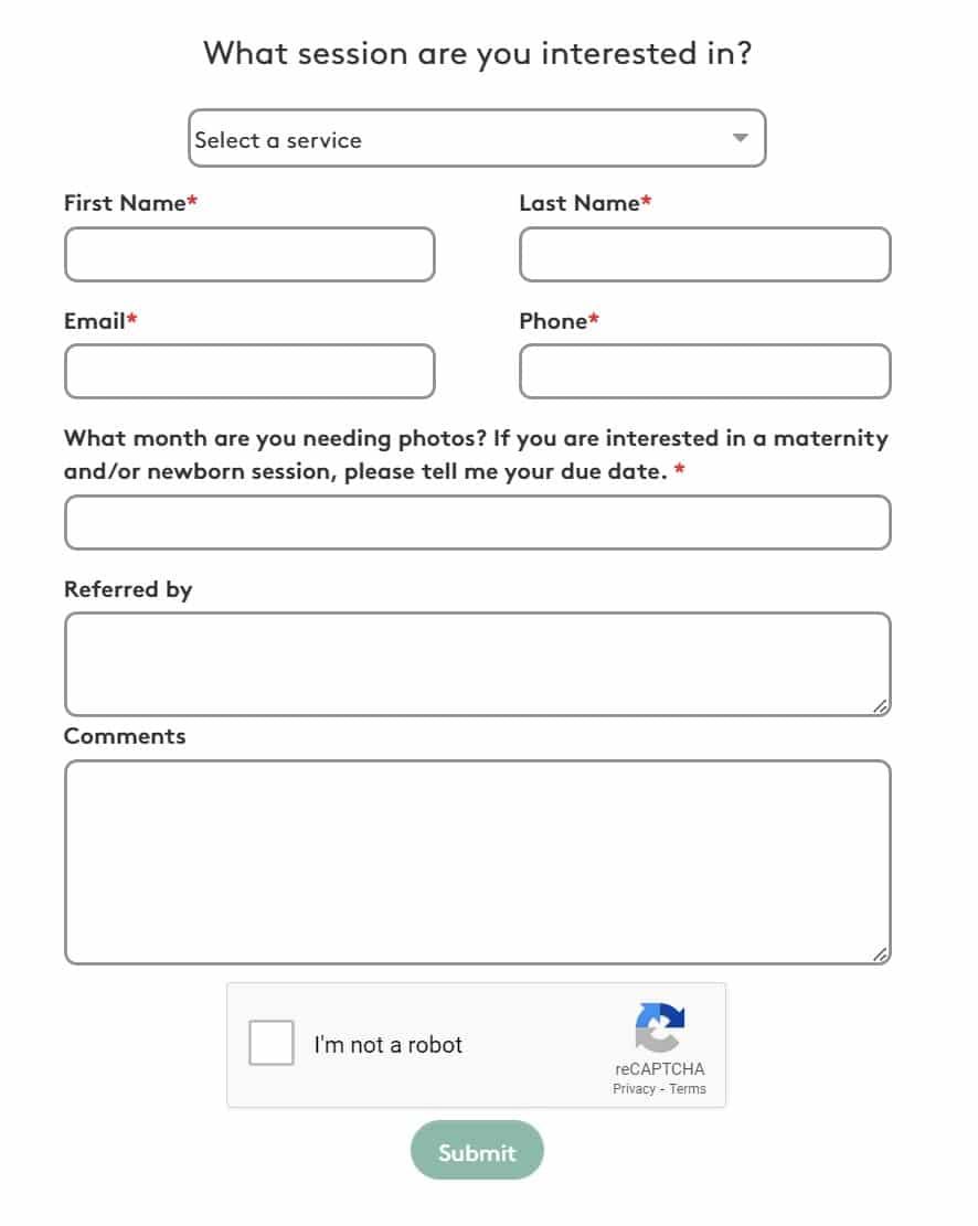 lead form lead form