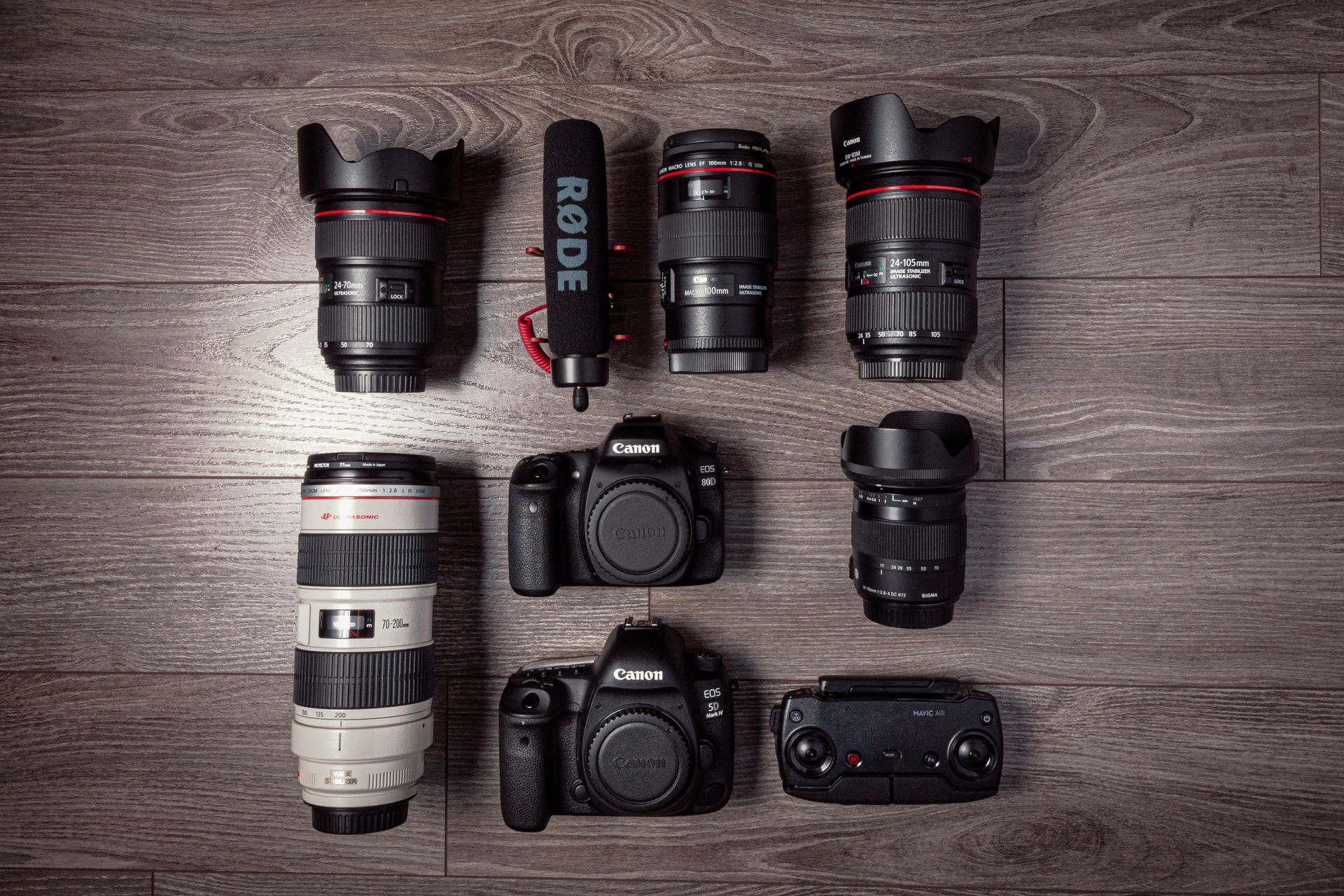 organized setup