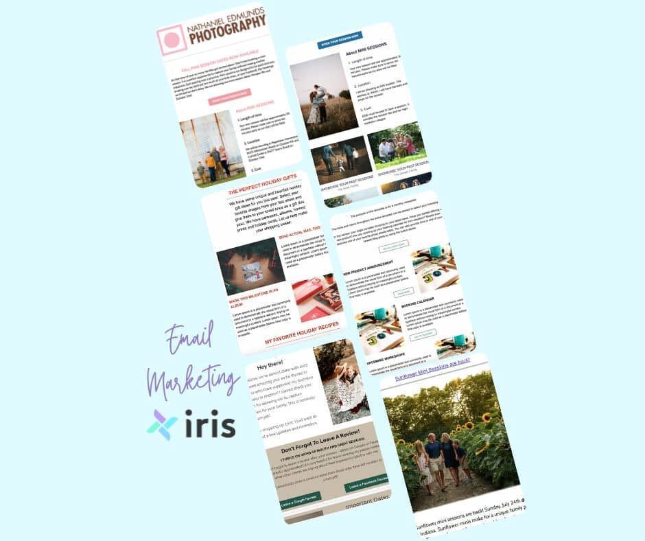 blog graphic - email marketing Established photographer reviewing email campaign analytics