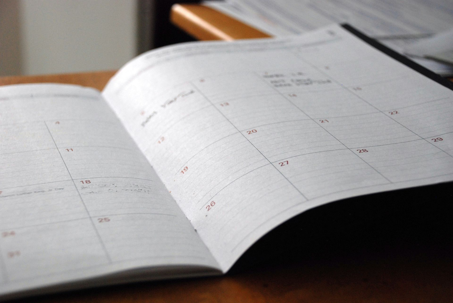Photography Session Timeline