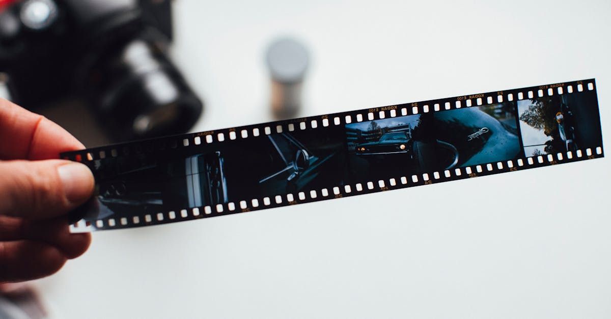 A person is holding a roll of film in their hand.