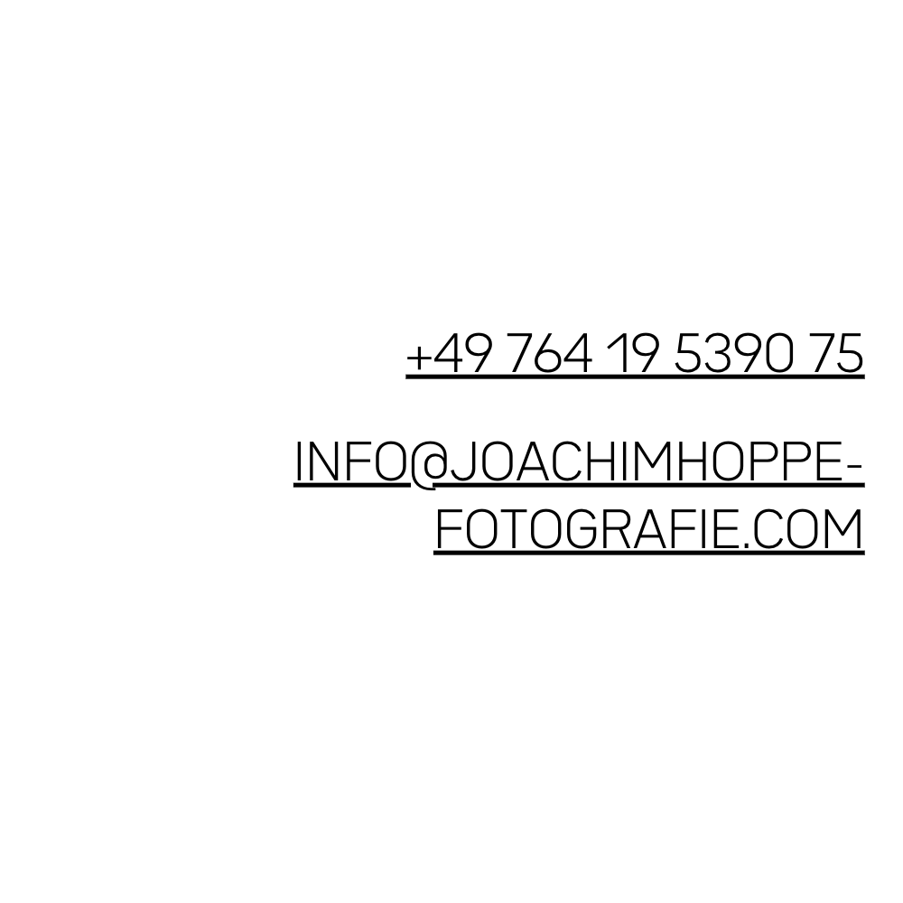 Kontaktdaten Joachim Hoppe Fotografie
