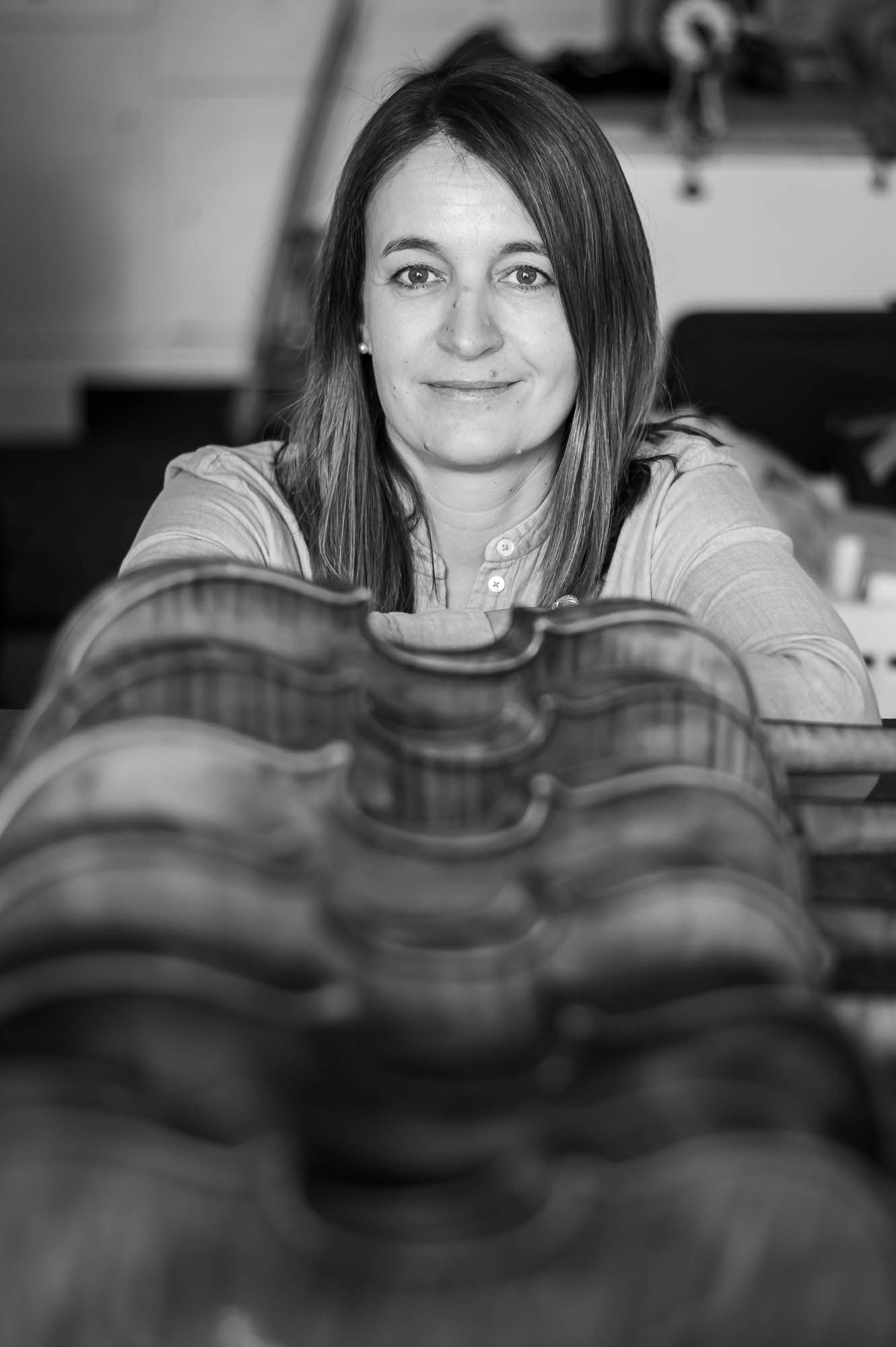 Business Portrait Geigenbauerin Freiburg