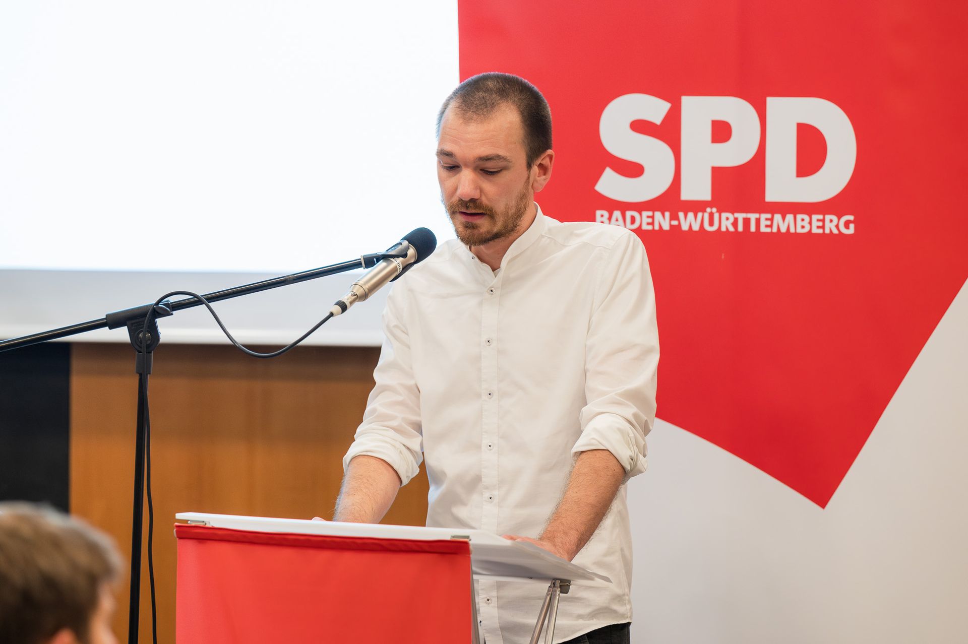 SPD Freiburg Event Ludwig Striet