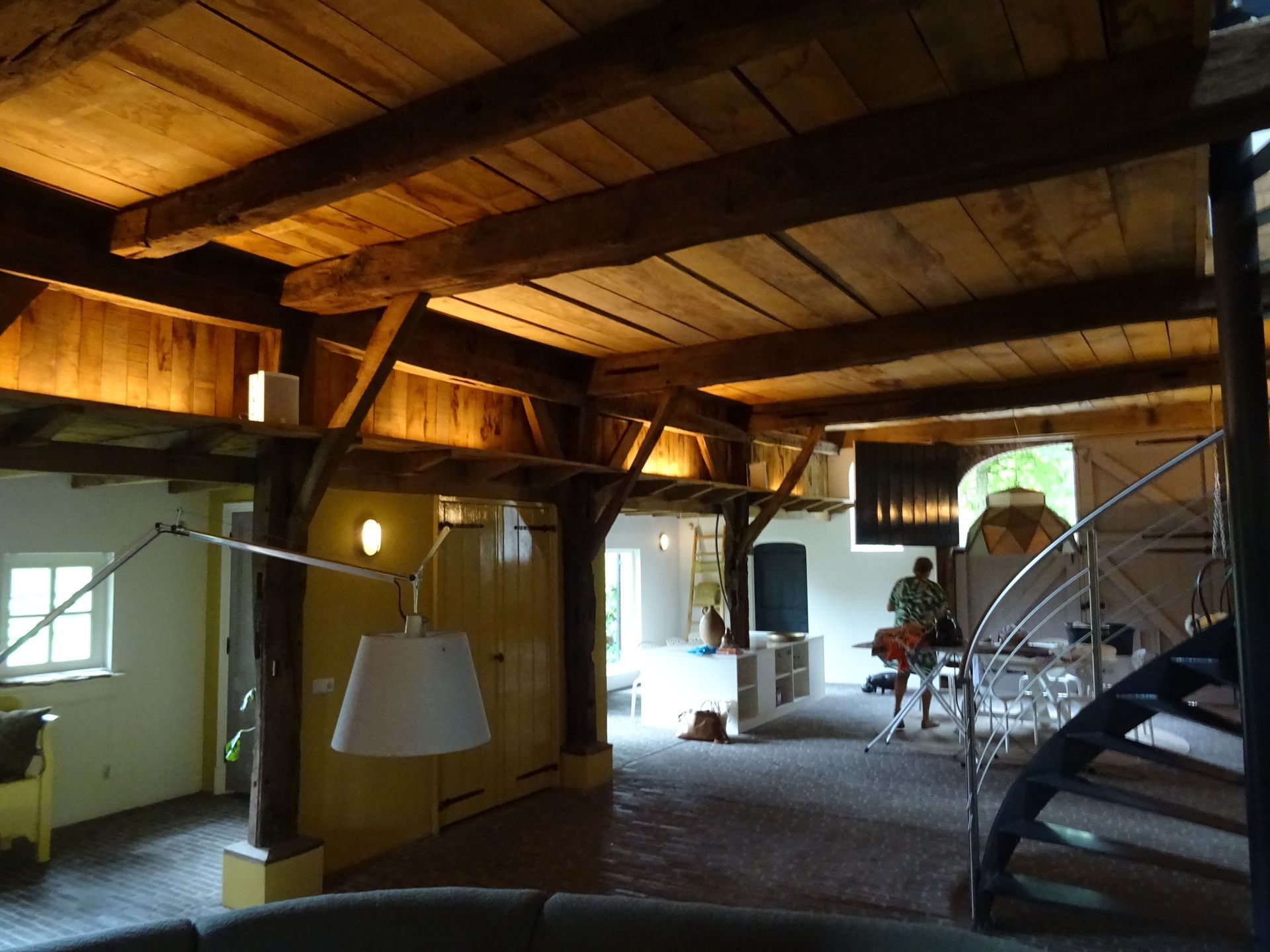 Plafond uplight woonkamer