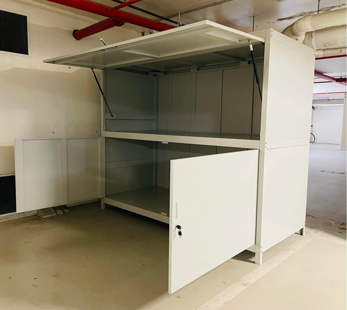 double decker garage storage
