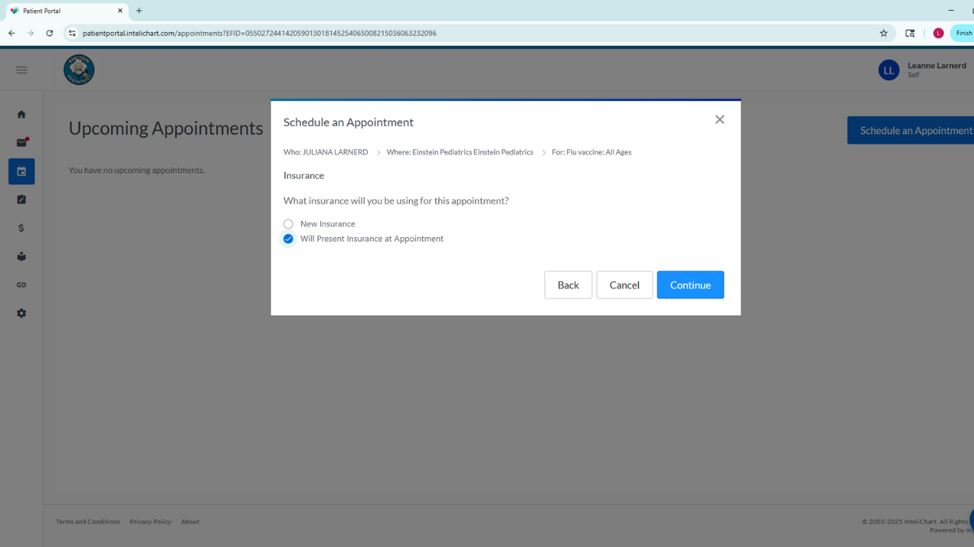 Dialog box on a web page with form fields and options for creating an announcement.