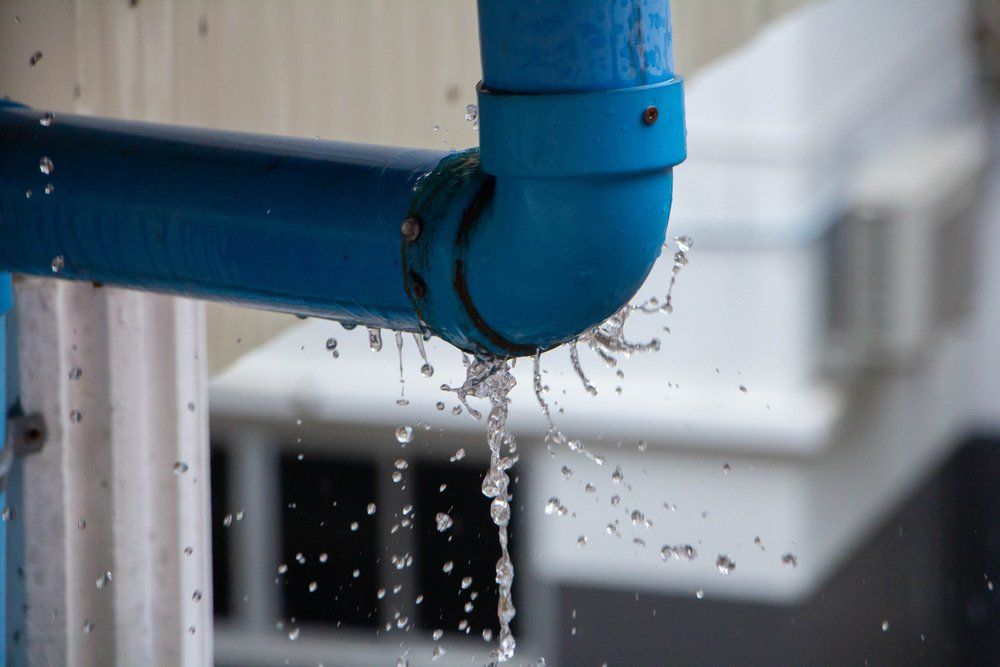 Leaked Water From the Pipe