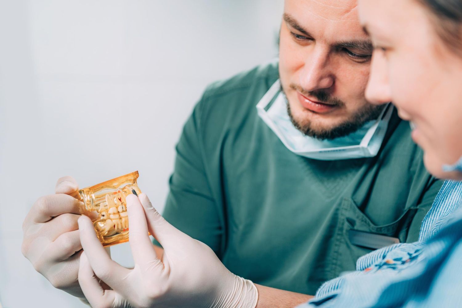 Food Stuck Around a Dental Implant? Causes & Care