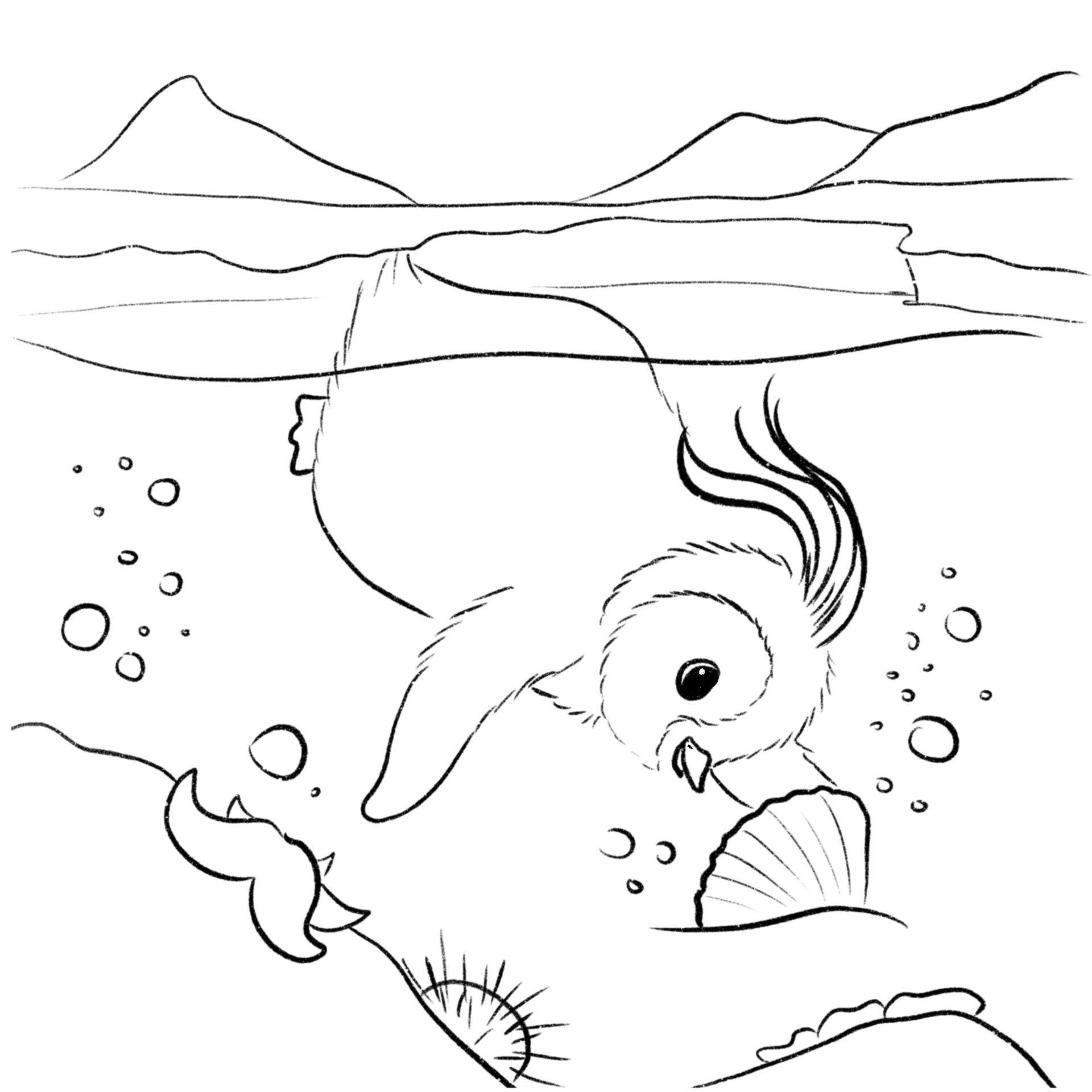 Spike swimming