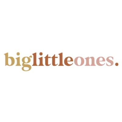 A logo for a company called biglittleones