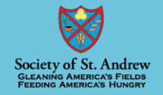 Society of St. Andrews helps us harvest and distribute food!