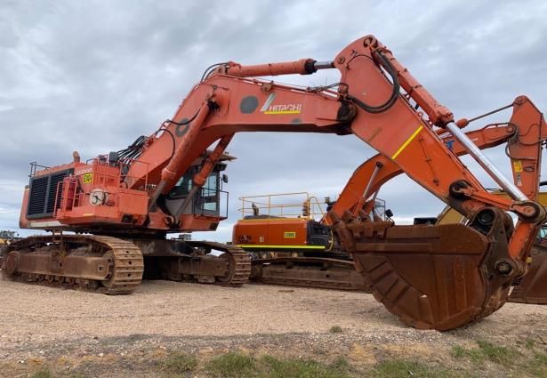Large excavator