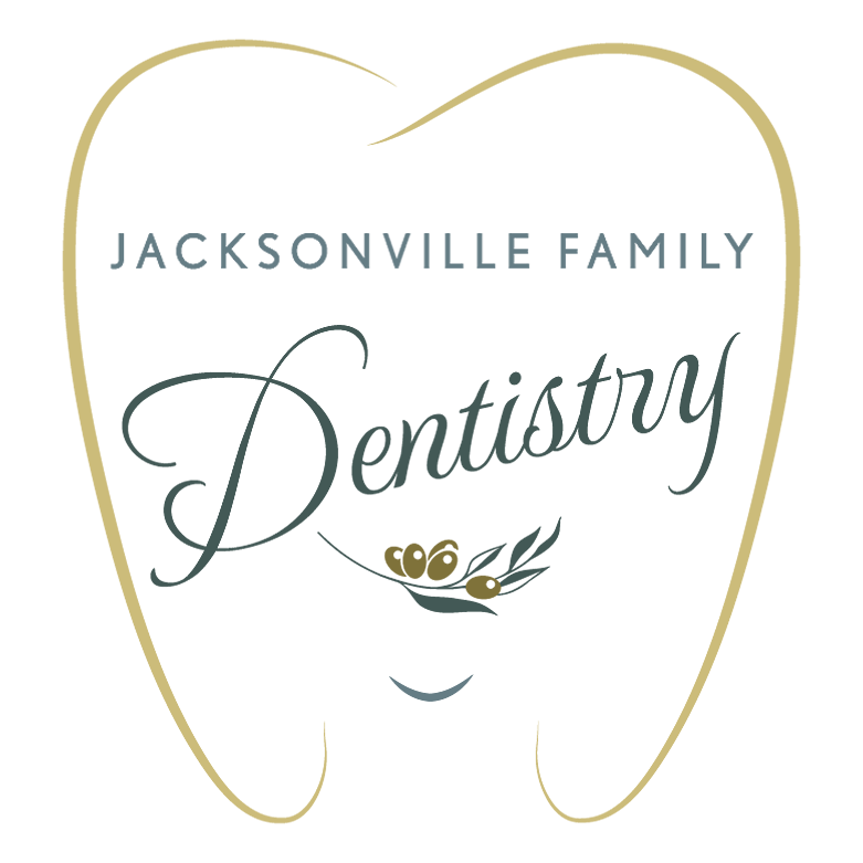 Logo for Jacksonville Family Dentistry: Tooth outline with text 
