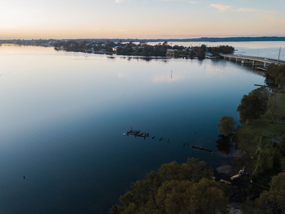 Tranquil Lake View With Bridge — Bob Kolln Automotive In Gorokan, NSW