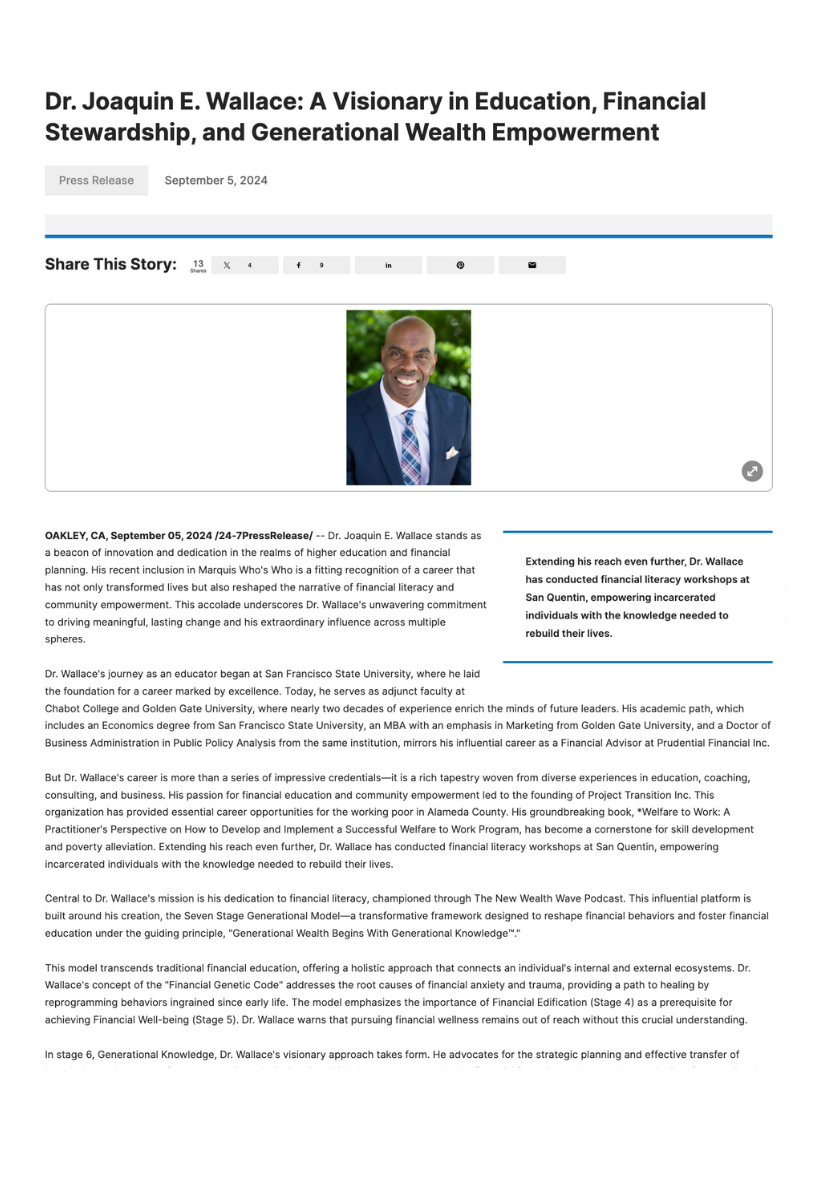 https://www.24-7pressrelease.com/press-release/514020/dr-joaquin-e-wallace-a-visionary-in-education-financial-stewardship-and-generational-wealth-empowerment