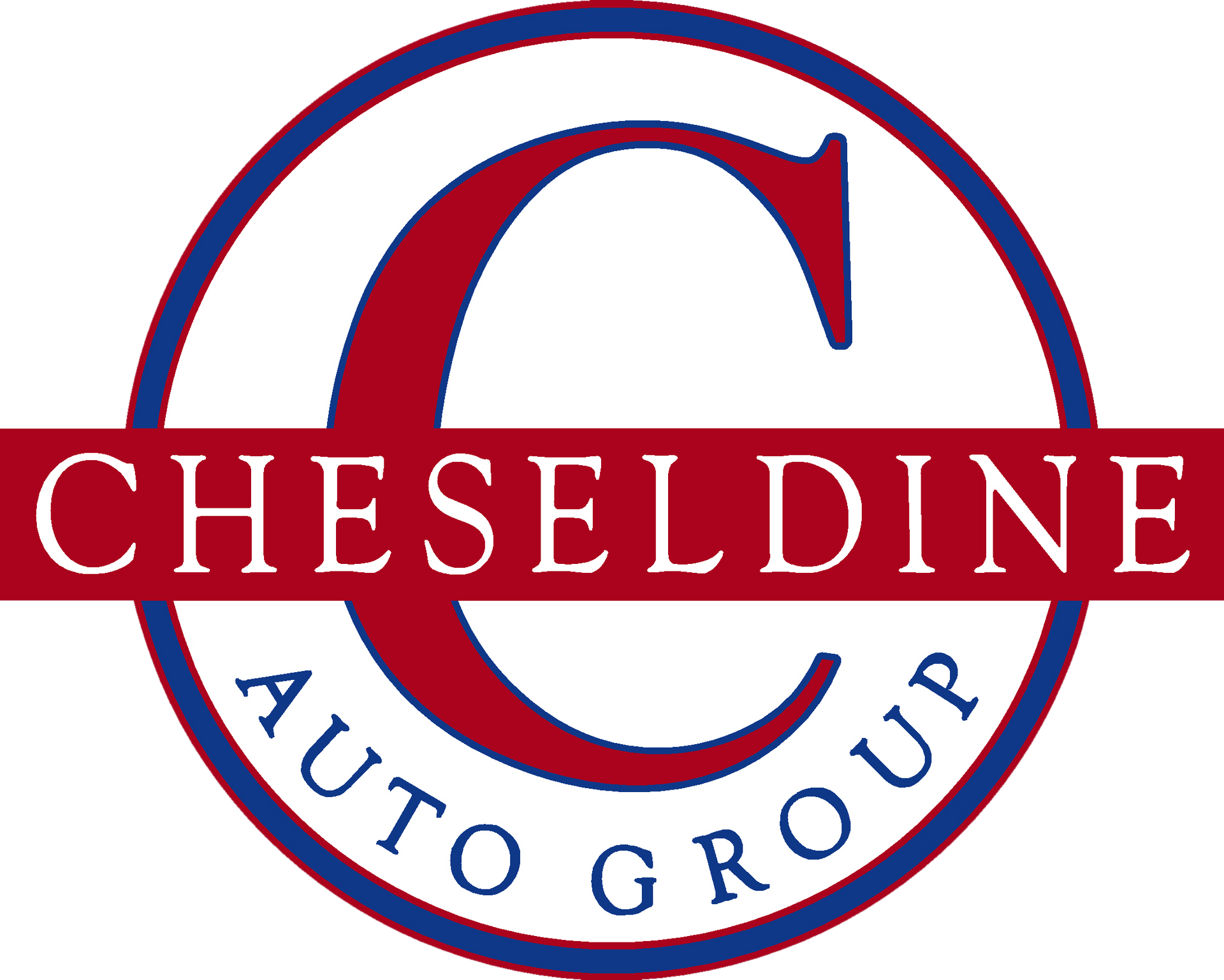 Logo for Cheseldine Auto Group: Red