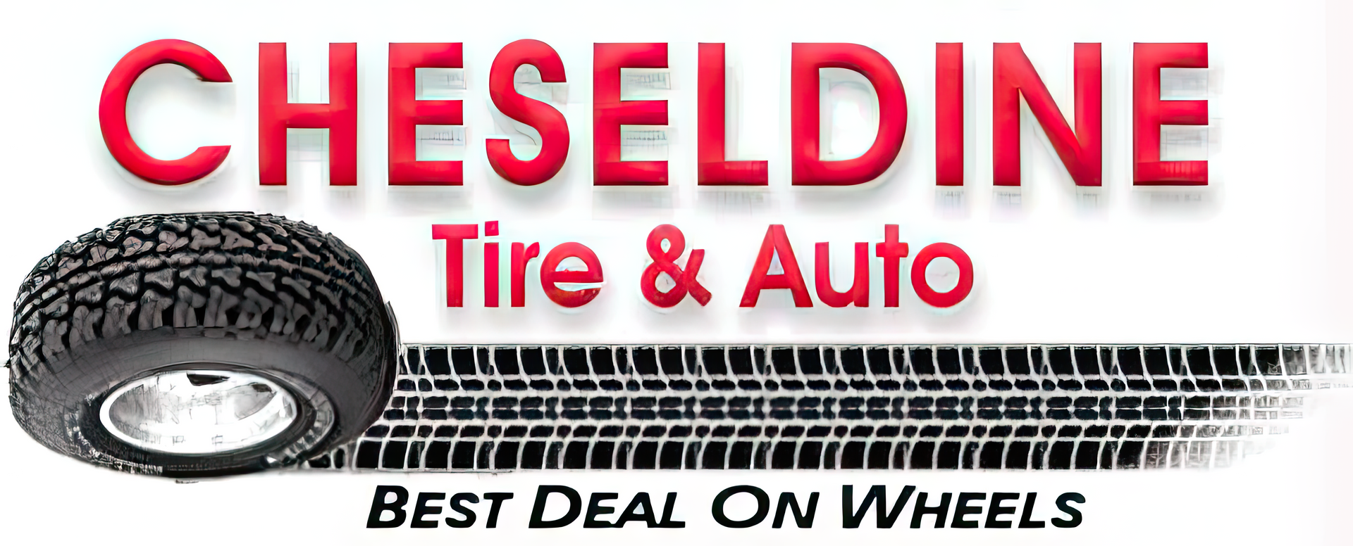 Cheseldine Tire and Auto Logo