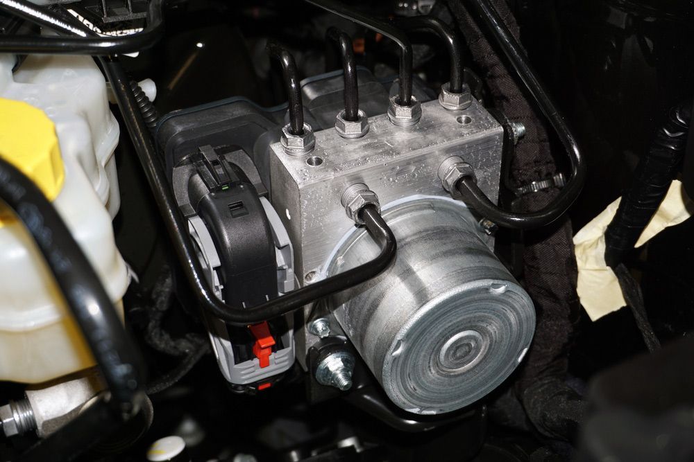 A Close Up Of a Brake System in A Car — Currajong Brake Parts Pty Ltd In Currajong, QLD
