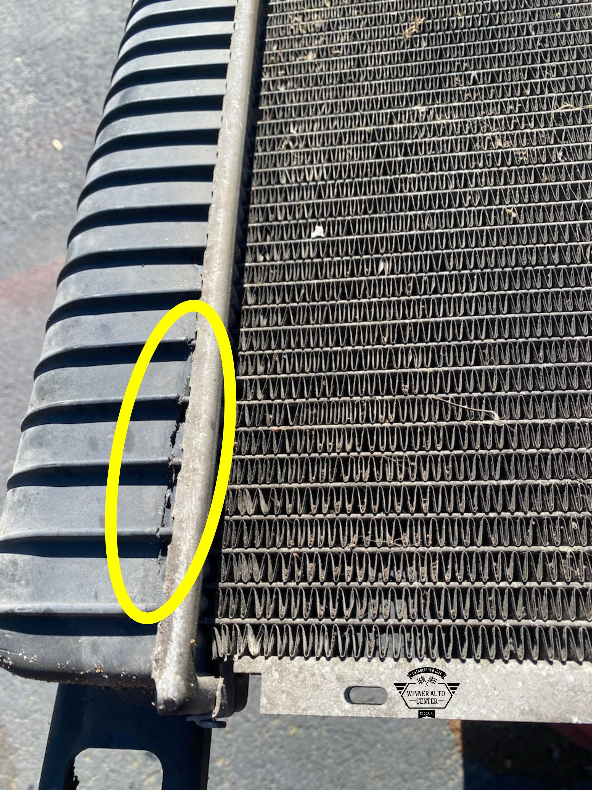 Yellow Car Radiator Winner Auto Center | Automotive Mechanics in Cocoa, FL