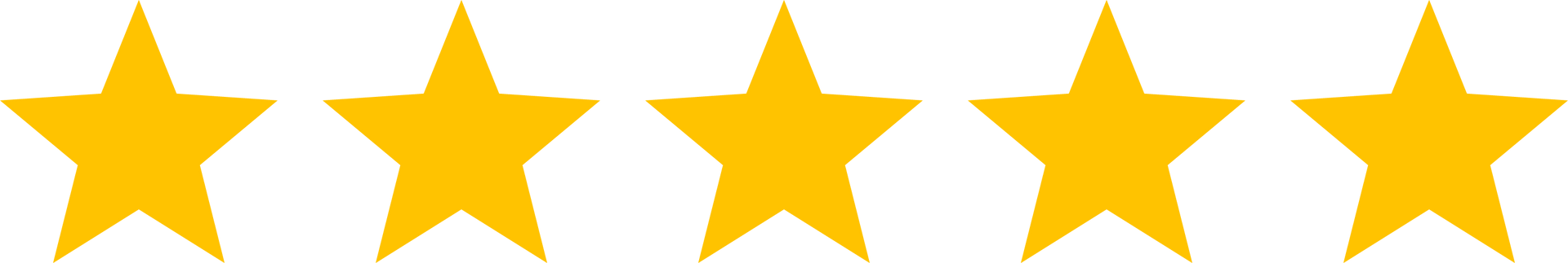 5 Sterne Grafik