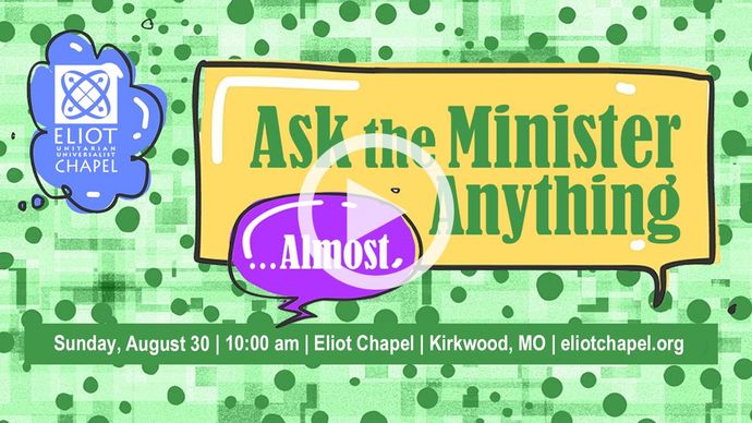 Click to go to video Title image of Sunday's service - click to go to video
