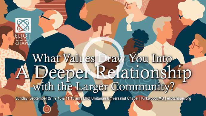 Click to go to video Title image of Sunday's service - click to go to video