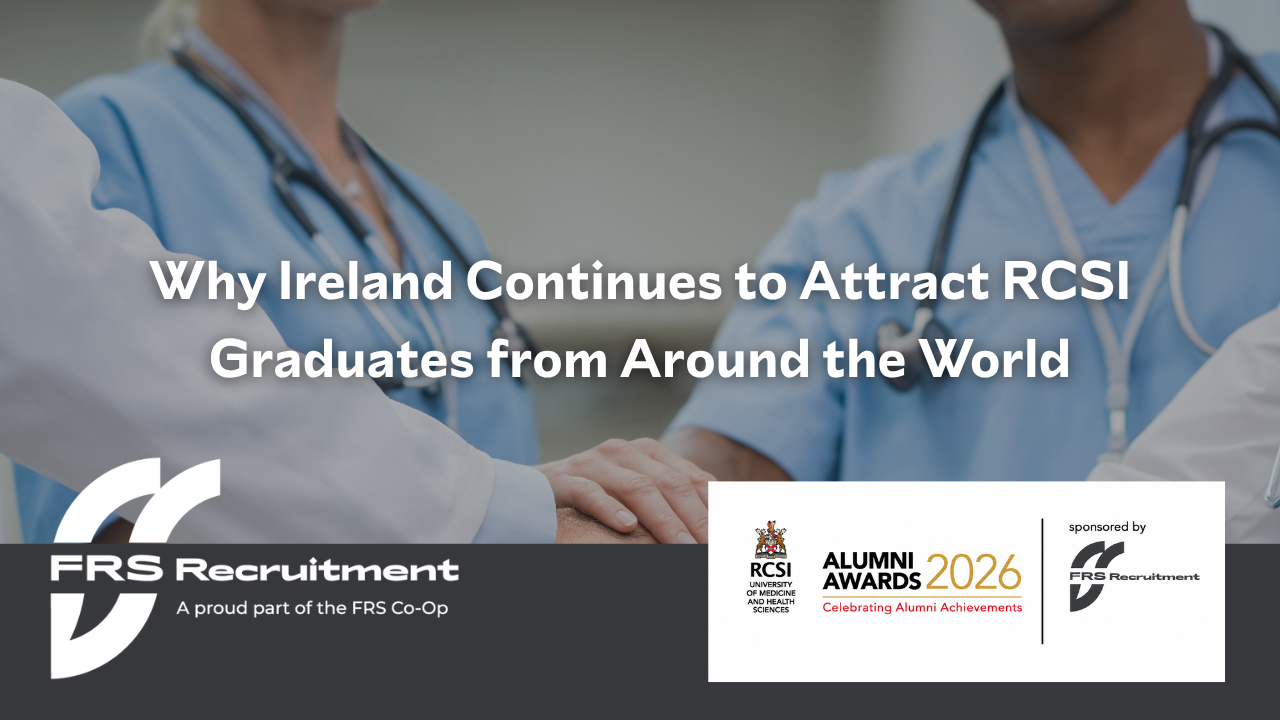 Healthcare professionals, RCSI graduates, working together in Ireland