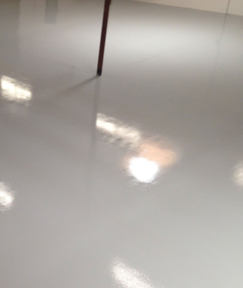 before concrete coating