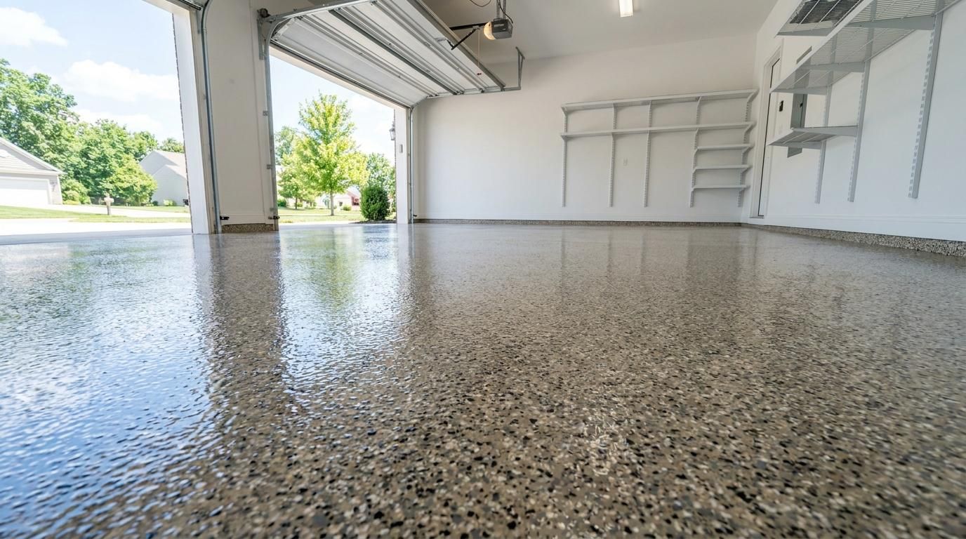 Popular garage floor coating colors in 2026
