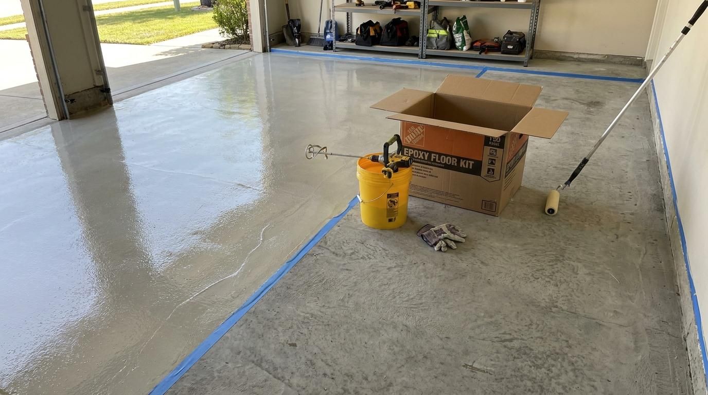 What a DIY epoxy kit actually buys you