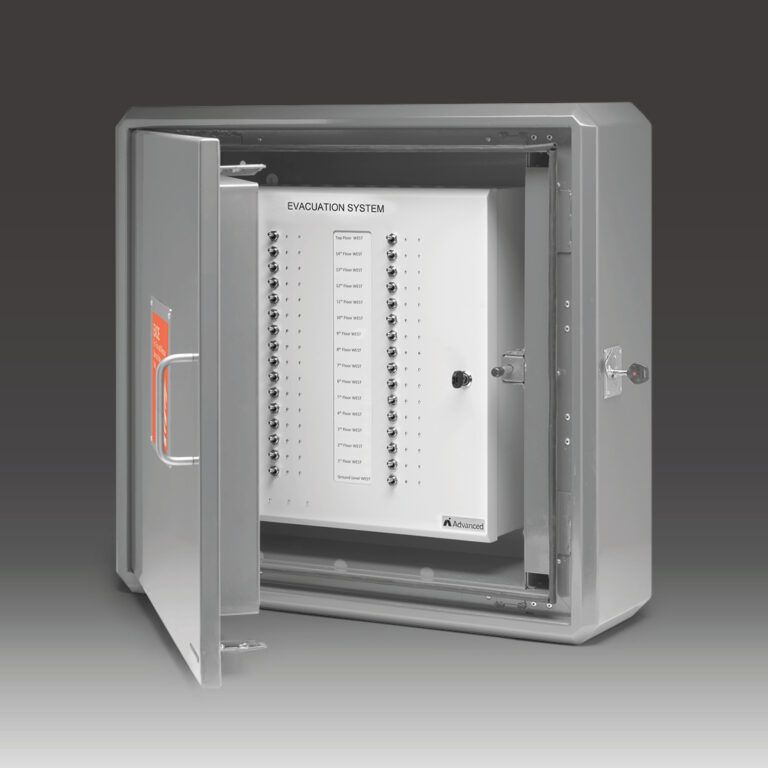 Advanced Electronics Evacuation Alert Panel in Gerda Box