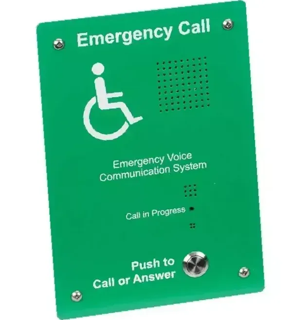 Disabled Refuge Outstation in Green