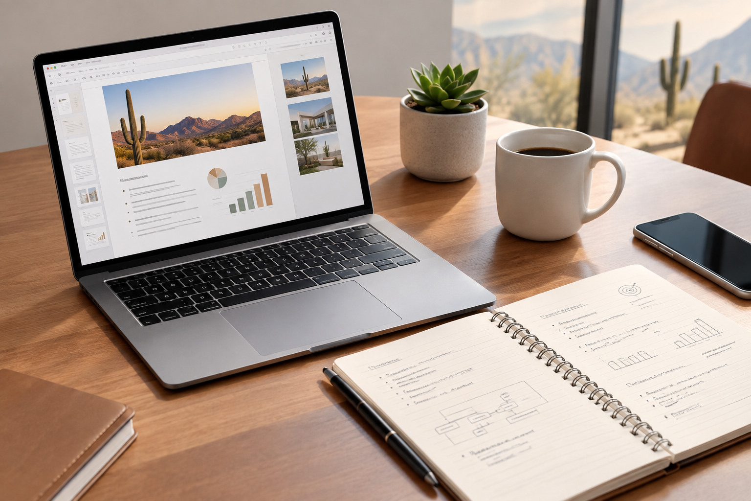 Written marketing plan produced for an Arizona business