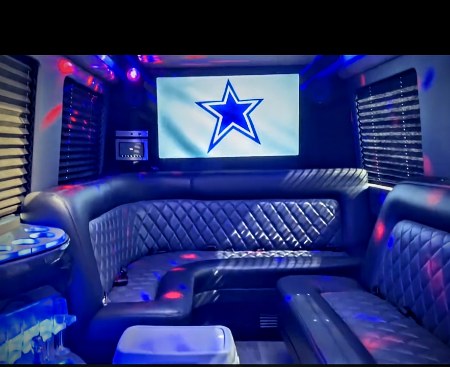 onyx black car service sprinter executive football group photo transportation car service