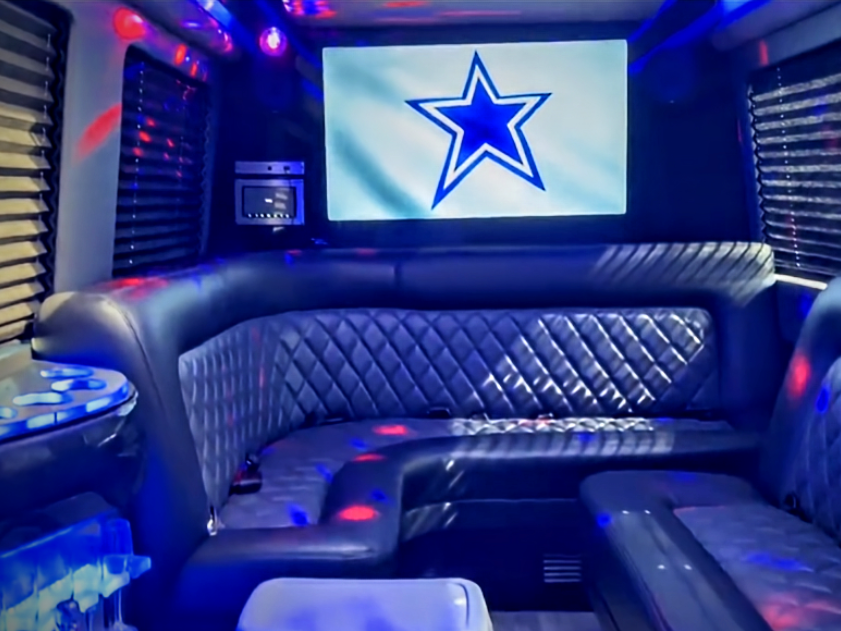 onyx black car service sprinter executive football group photo transportation car service