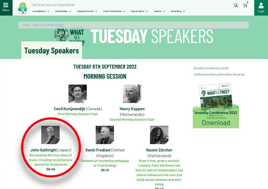 Aboricultural Association - Amenity Conference