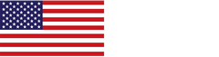 American flag. Blue square with white stars in the upper left corner, red and white stripes below.