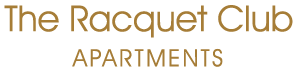 The Racquet Club Apartments Company Logo - click to go to home page