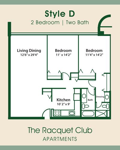 2 Bedroom | 2 Bath