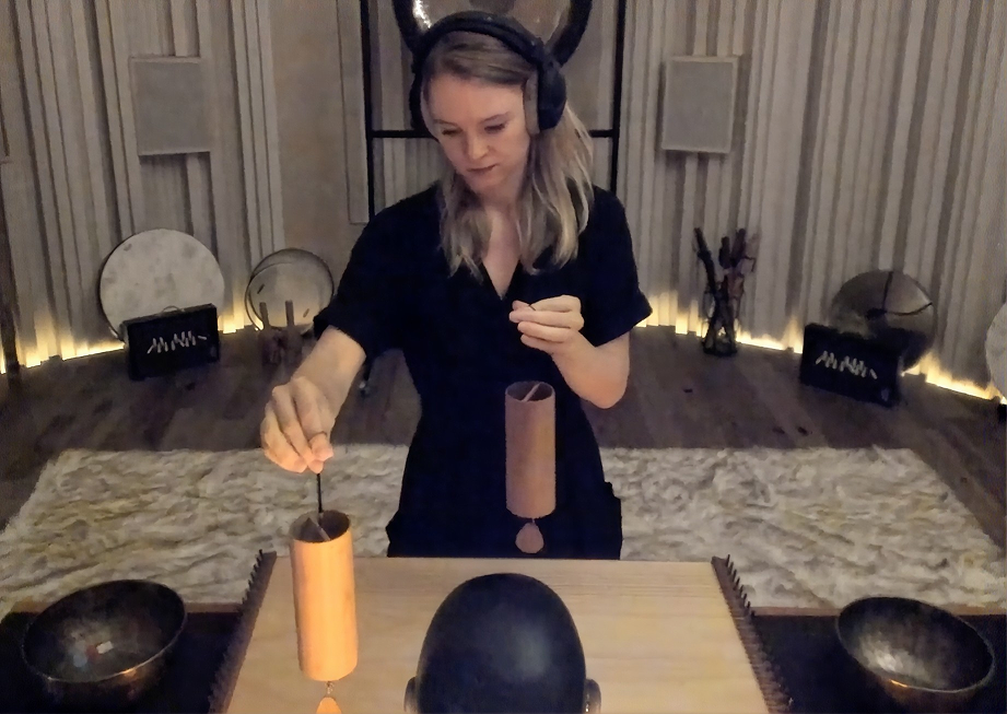 Eliza Overtone binaural audio