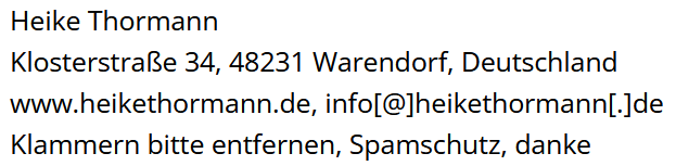 Heike Thormann, Autorin, Lektorin, Buchdienstleisterin, Buchproduzentin, Trainerin und Coach