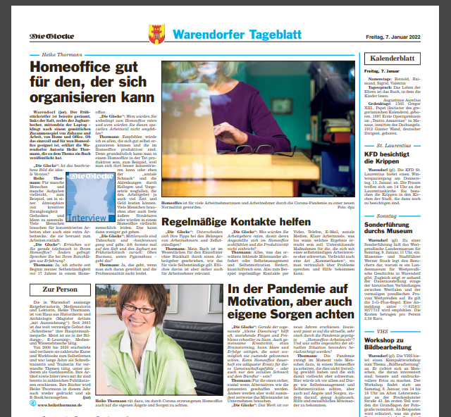 Heike Thormann - Interview Überleben im Home Office