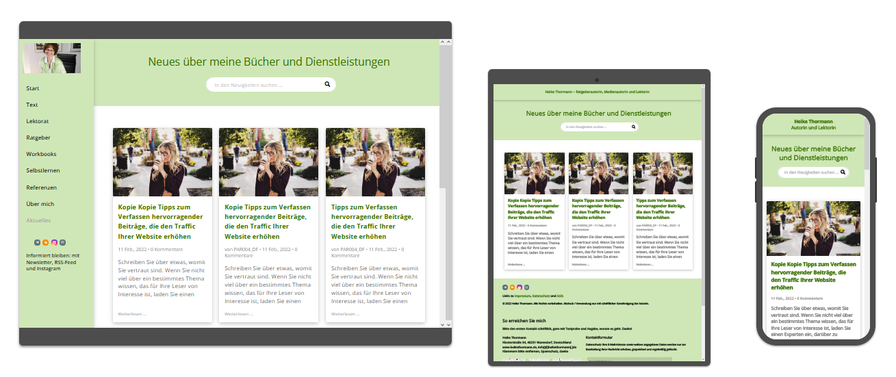Heike Thormann - neues Blog