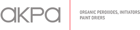 Un logo pour le peroxyde organique okpo, les initiateurs et les sécheurs de peinture