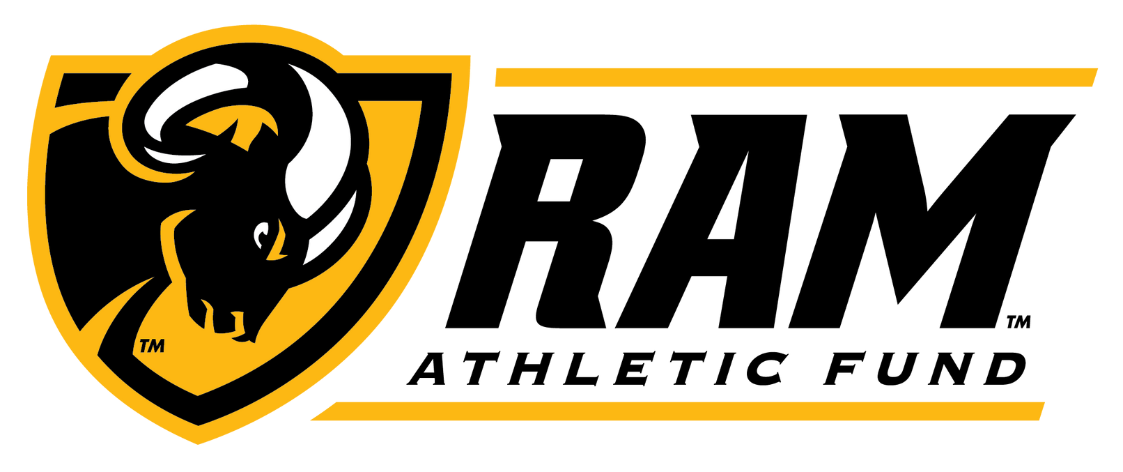 RAM Athletic Fund logo with a ram head and the text 