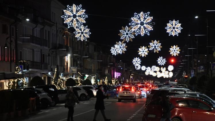 Luminarie a fiocco di neve