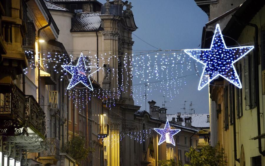 Luminarie stelle di natale