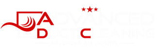 Red stylized logo letters “A D C” with three red stars on a white background