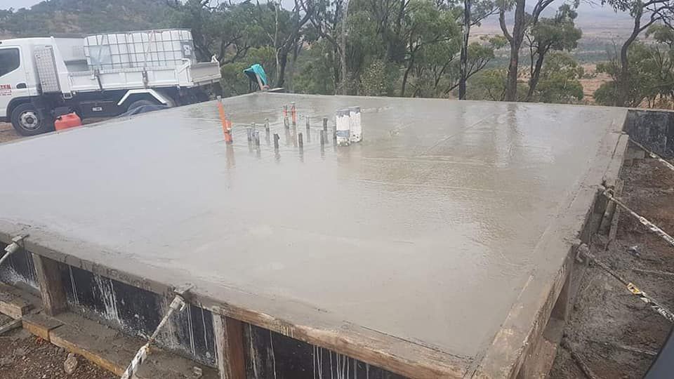 Home Foundation Under Construction — Austen Landscaping & Earthmoving in Deeragun, QLD